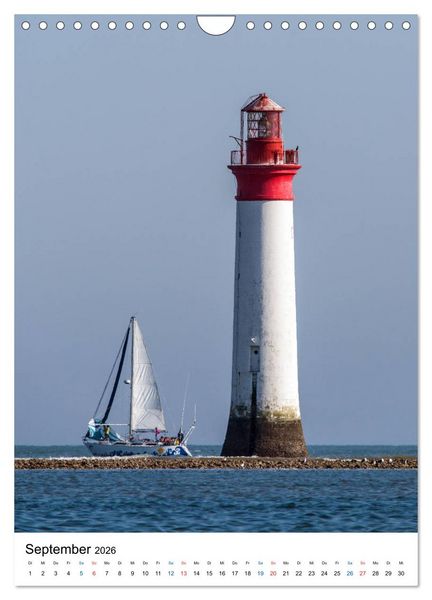 Produktbild: Leuchtt&uuml;rme an der Atlantikk&uuml;ste (Wandkalender 2026 DIN A4 hoch), CALVENDO Monatskalender