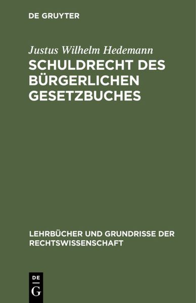 Produktbild: Schuldrecht des B&uuml;rgerlichen Gesetzbuches