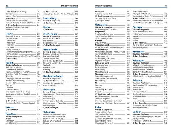 Produktbild: Reise Know-How Reisef&uuml;hrer Europa per Rad