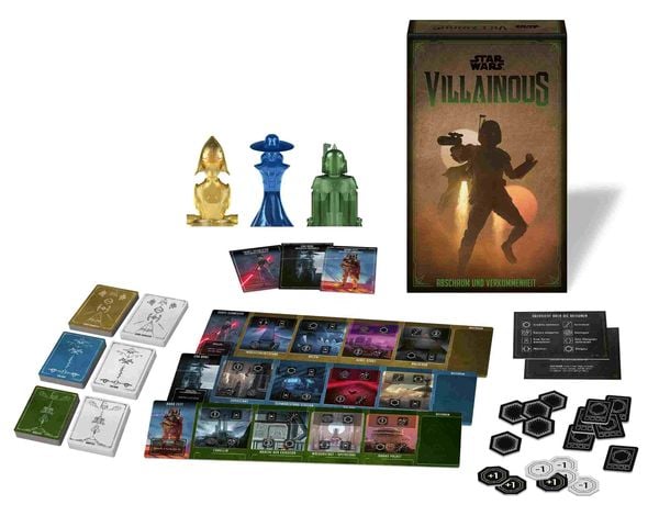 Produktbild: Star Wars Villainous: Abschaum & Verkommenheit - Gesellschaftsspiel & Brettspiel ab 10 Jahre