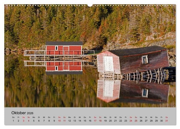 Produktbild: Neufundland 2026 (Wandkalender 2026 DIN A2 quer), CALVENDO Monatskalender