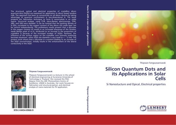 Produktbild: Silicon Quantum Dots and its Applications in Solar Cells
