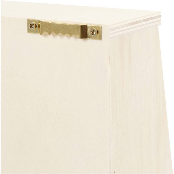 Produktbild: Creativ Company Schl&uuml;sselbrett, H 28,5 cm, T 5-8 cm, B 22 cm, 1 Stk