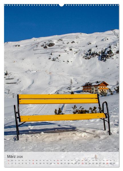 Produktbild: Es gr&uuml;&szlig;t Obertauern (hochwertiger Premium Wandkalender 2026 DIN A2 hoch), Kunstdruck in Hochglanz