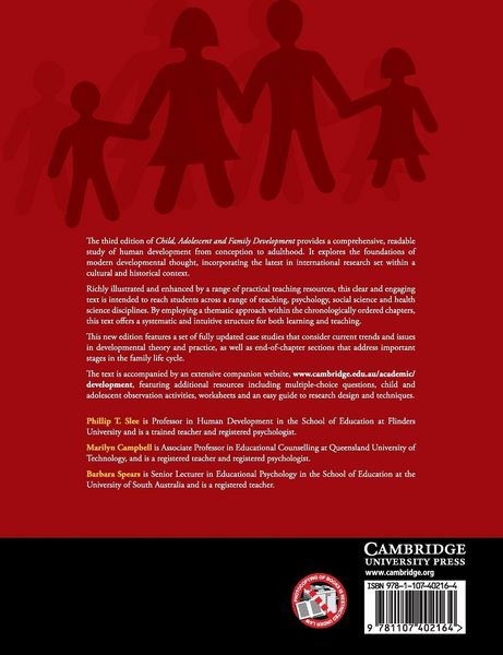 Produktbild: Child, Adolescent and Family Development