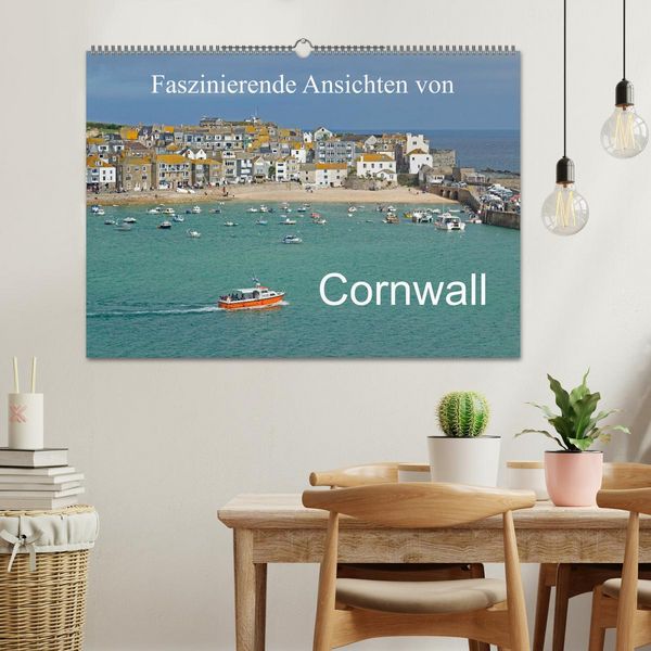 Produktbild: Faszinierende Ansichten von Cornwall (Wandkalender 2026 DIN A2 quer), CALVENDO Monatskalender