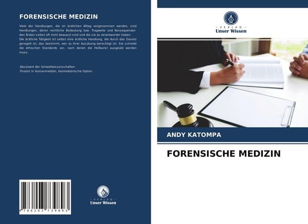 Forensische Medizin, Taschenbuch von Andy Katompa, Verlag Unser Wissen, 9786203739893