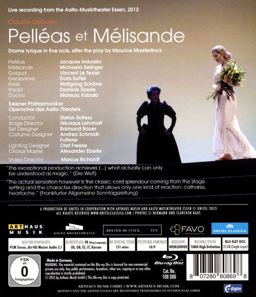 Produktbild: Pell&eacute;as et M&eacute;lisande