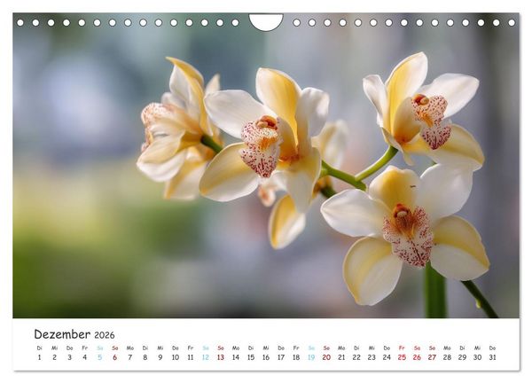 Produktbild: Im Schatten der Orchidee (Wandkalender 2026 DIN A4 quer), CALVENDO Monatskalender