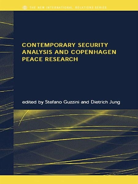 Produktbild: Contemporary Security Analysis and Copenhagen Peace Research
