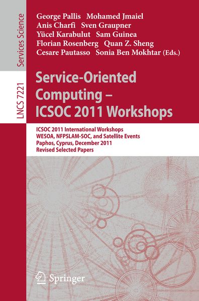 Produktbild: Service-Oriented Computing - ICSOC 2011 Workshops