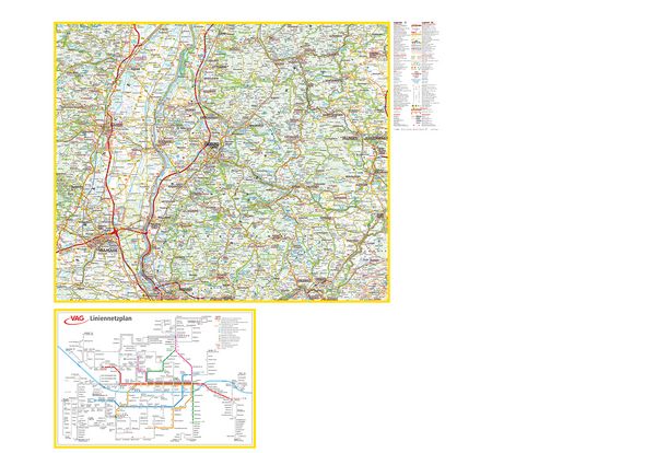 Produktbild: Falk Stadtplan Extra Freiburg 1:17.500