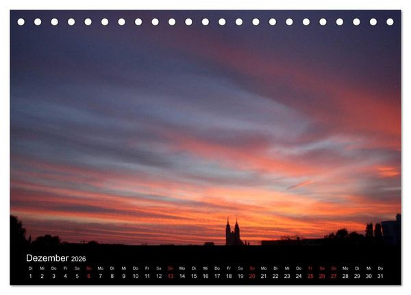 Produktbild: Wolken (Tischkalender 2026 DIN A5 quer), CALVENDO Monatskalender