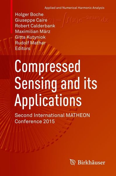 Produktbild: Compressed Sensing and its Applications