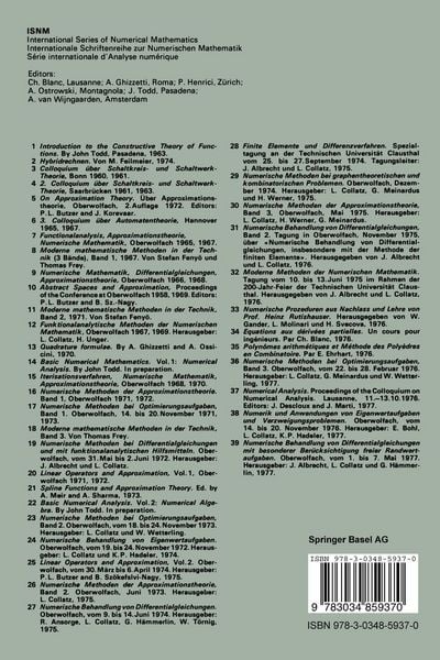 Produktbild: Numerische Methoden bei Optimierungsaufgaben Band 3
