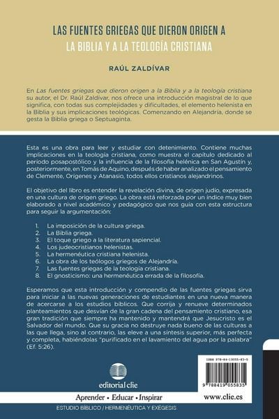 Produktbild: Las fuentes griegas que dieron origen a la Biblia y a la teolog&iacute;a cristiana