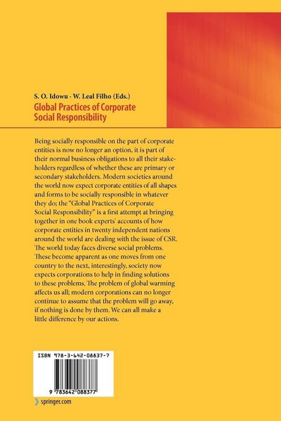 Produktbild: Global Practices of Corporate Social Responsibility