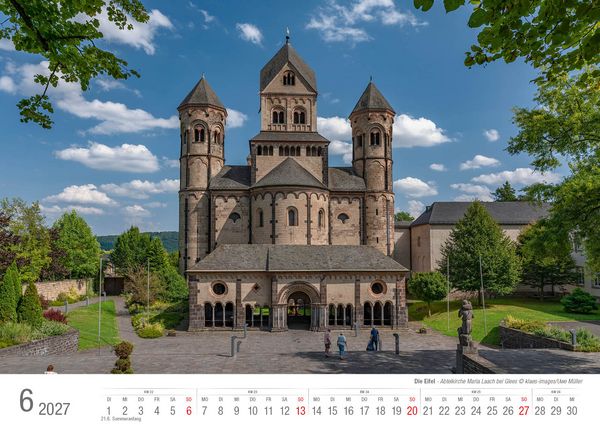 Produktbild: Eifel 2027 Bildkalender A3 Spiralbindung