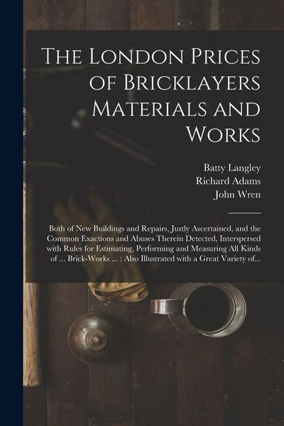 Produktbild: The London Prices of Bricklayers Materials and Works