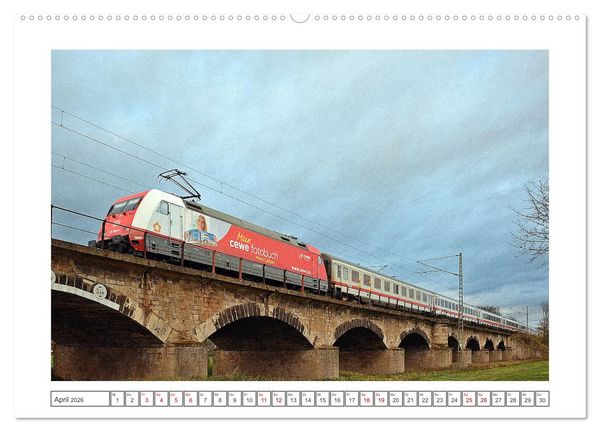 Produktbild: Die Baureihe 101 der Deutschen Bahn (hochwertiger Premium Wandkalender 2026 DIN A2 quer), Kunstdruck in Hochglanz