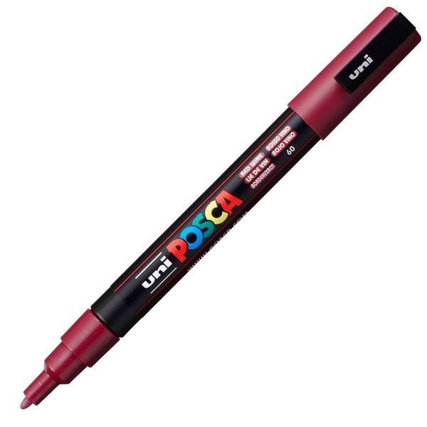 Produktbild: uni-ball Marker uni POSCA PC-3M weinrot