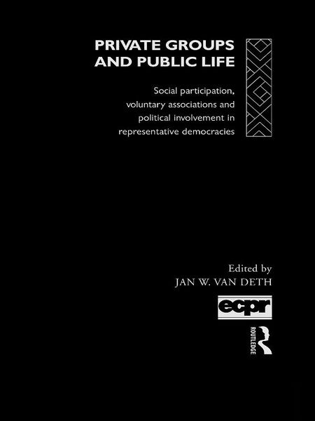 Produktbild: Private Groups and Public Life