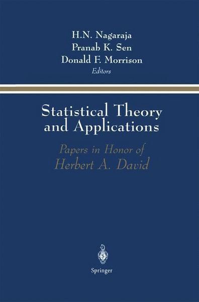 Produktbild: Statistical Theory and Applications