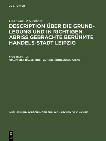 Produktbild: H&auml;userbuch zum Nienborgschen Atlas