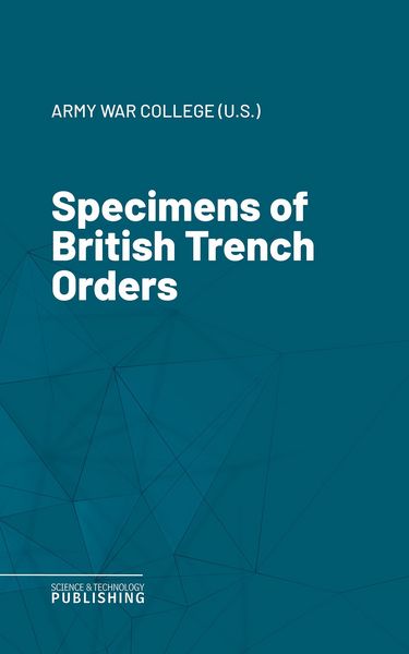 Produktbild: Specimens of British Trench Orders