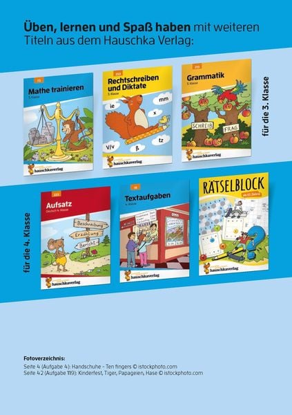 Produktbild: Mathe 3. Klasse &Uuml;bungsheft - Textaufgaben