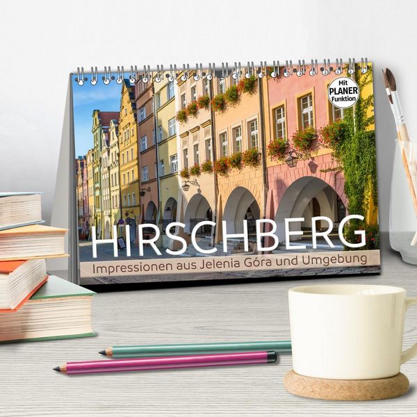 Produktbild: HIRSCHBERG Impressionen aus Jelenia G&oacute;ra und Umgebung (Tischkalender 2026 DIN A5 quer), CALVENDO Monatskalender