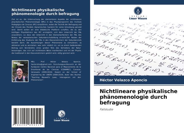 Produktbild: Nichtlineare physikalische ph&auml;nomenologie durch befragung