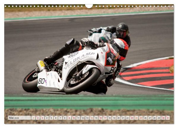Produktbild: Motorrad Rennsport (Wandkalender 2026 DIN A3 quer), CALVENDO Monatskalender