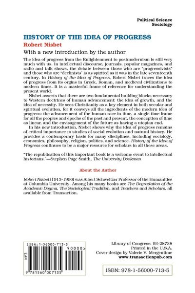 Produktbild: History of the Idea of Progress