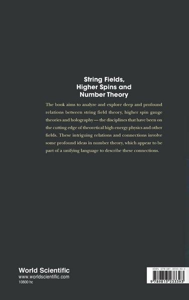 Produktbild: STRING FIELDS, HIGHER SPINS AND NUMBER THEORY