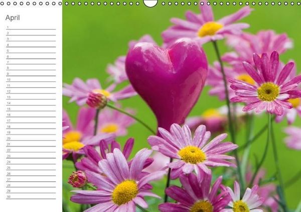 Produktbild: Herzig / Geburtstagskalender (Wandkalender immerw&auml;hrend DIN A3 quer)