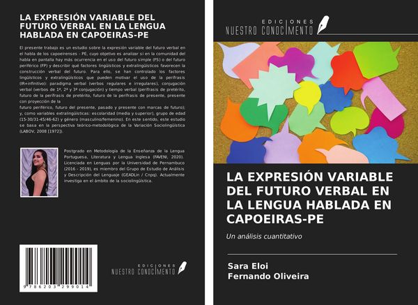 Produktbild: La Expresi&oacute;n Variable Del Futuro Verbal En La Lengua Hablada En Capoeiras-Pe