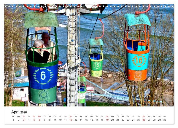 Produktbild: Rauschen-Swetlogorsk - Russlands Sotschi des Nordens (Wandkalender 2026 DIN A3 quer), CALVENDO Monatskalender