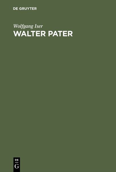 Produktbild: Walter Pater