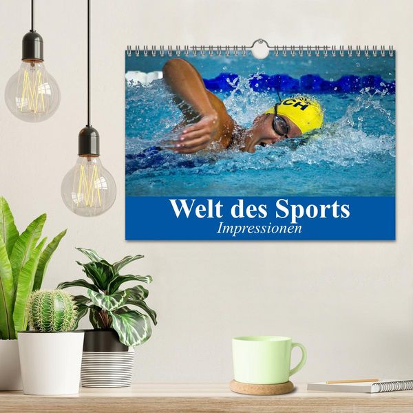 Produktbild: Welt des Sports. Impressionen (Wandkalender 2026 DIN A4 quer), CALVENDO Monatskalender