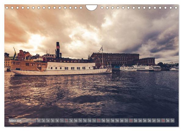 Produktbild: Stockholm - Nordische Sch&ouml;nheit (Wandkalender 2026 DIN A4 quer), CALVENDO Monatskalender