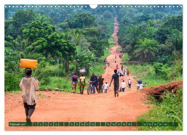 Produktbild: KONGO - das dunkle Herz Afrikas (Wandkalender 2027 DIN A3 quer), CALVENDO Monatskalender