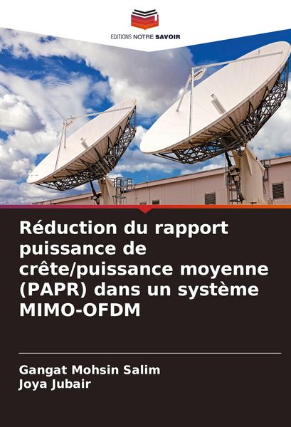 Produktbild: R&eacute;duction du rapport puissance de cr&ecirc;te/puissance moyenne (PAPR) dans un syst&egrave;me MIMO-OFDM