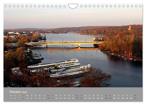 Produktbild: Potsdam von Oben (Wandkalender 2026 DIN A4 quer), CALVENDO Monatskalender