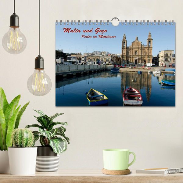 Produktbild: Malta und Gozo, Perlen im Mittelmeer (Wandkalender 2026 DIN A4 quer), CALVENDO Monatskalender