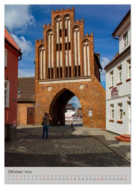 Produktbild: Wismar - UNESCO Welterbe in Deutschland (Wandkalender 2026 DIN A3 hoch), CALVENDO Monatskalender