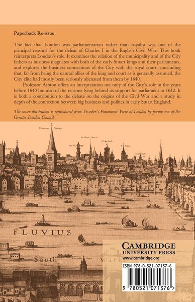 Produktbild: The City and the Court 1603-1643