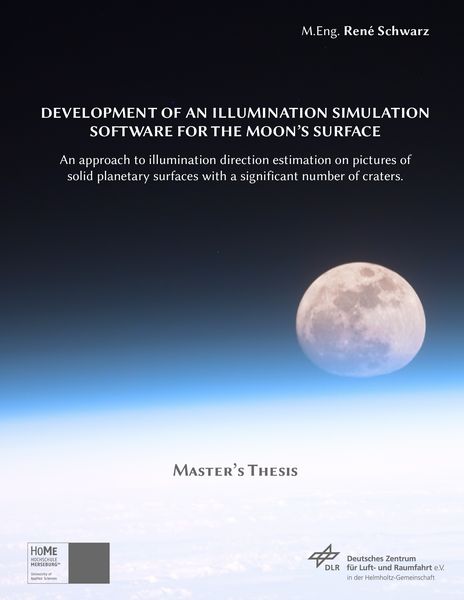 Produktbild: Development of an Illumination Simulation Software for the Moon's Surface