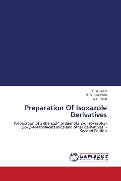 Produktbild: Preparation Of Isoxazole Derivatives