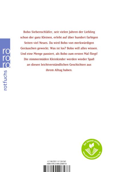 Produktbild: Bobo Siebenschl&auml;fer ist wieder da